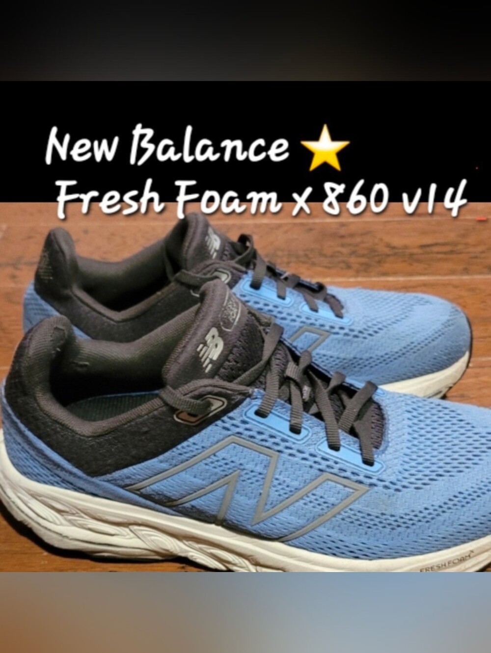 💙 New Balance Fresh Foam X860 V14 - Blue - Men's Size 6.5